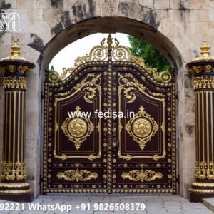 Main Gate Wall Design For Home, Gate Design Main Gate Ms Gate Fabrication | Entrance Gates Design