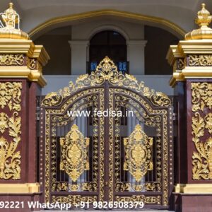 Gate Roof Design, Simple Modern Gate Design Ms Gate Fabrication | Entrance Gates Design