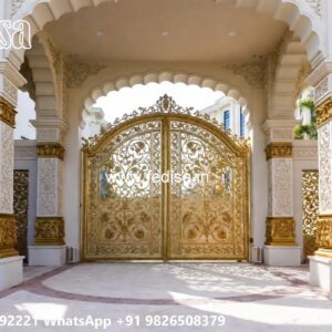 Modern Iron Gate Design, Cnc Cutting Design For Gate Ms Gate Fabrication | Entrance Gates Design