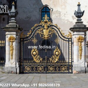 Home Gate Design 2086, Front Wall Grill Design Ms Gate Fabrication | Entrance Gates Design