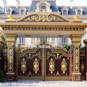 Ghar Ka Gate Ka Design, Large Gate Design Ms Gate Fabrication | Entrance Gates Design