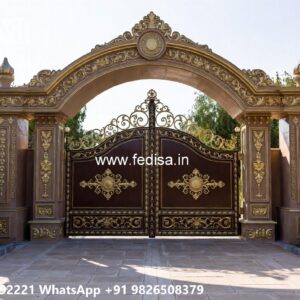 Gate Roof Design, Gate Design Main Gate Design Ms Gate Fabrication | Entrance Gates Design