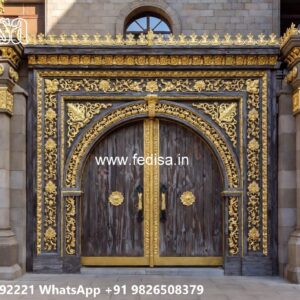 Gate Post Design, Simple Bamboo Gate Design Ms Gate Fabrication | Entrance Gates Design