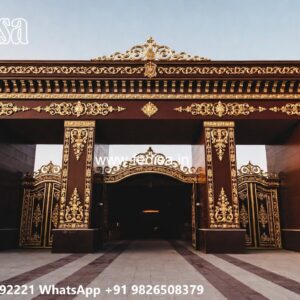 Main Gate Wall Design For Home, Simple Main Gate Design For Home Ms Gate Fabrication | Entrance Gates Design