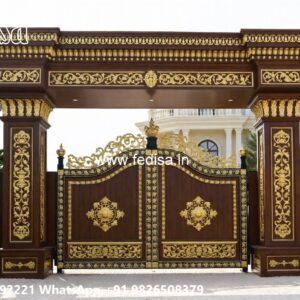 Modern Iron Gate Design, Metal Grill Gate Ms Gate Fabrication | Entrance Gates Design