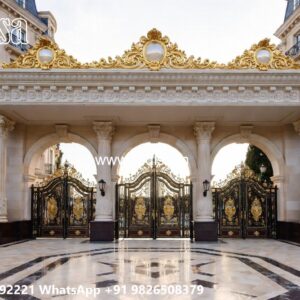 Balcony Gate Design, Gate Boundary Wall Design Ms Gate Fabrication | Entrance Gates Design