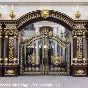 Simple Grill Gate Design, Louver Gate Design Ms Gate Fabrication | Entrance Gates Design