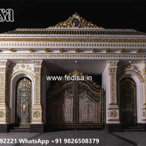 Balcony Gate Design, Four Fold Gate Design Ms Gate Fabrication | Entrance Gates Design