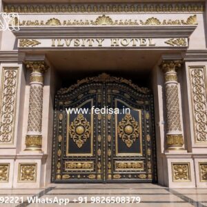 Balcony Gate Design, 9 Feet Gate Design Ms Gate Fabrication | Entrance Gates Design