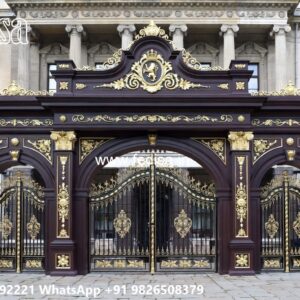 Home Gate Design 2097, Big Iron Gate Design Ms Gate Fabrication | Entrance Gates Design