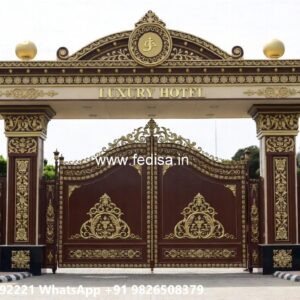 Gate Roof Design, House With Gate Design Ms Gate Fabrication | Entrance Gates Design