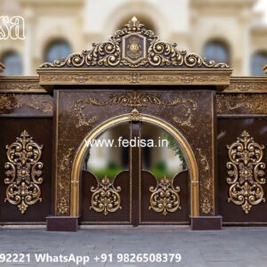 Home Gate Design 2099, Steel Gate Design For Temple Ms Gate Fabrication | Entrance Gates Design