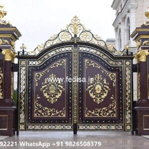 Simple Grill Gate Design, Main Gate Design Pipe Ms Gate Fabrication | Entrance Gates Design