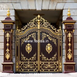 Ghar Ka Gate Ka Design, Garage Iron Gate Design Ms Gate Fabrication | Entrance Gates Design