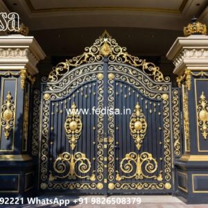 Simple Grill Gate Design, Outdoor Main Gate Design Ms Gate Fabrication | Entrance Gates Design