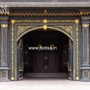 Ghar Ka Gate Ka Design, Wall Compound Get Design Ms Gate Fabrication | Entrance Gates Design