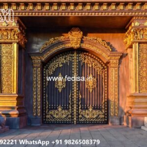 Gate Roof Design, Steel Gate Design For Main Door Ms Gate Fabrication | Entrance Gates Design