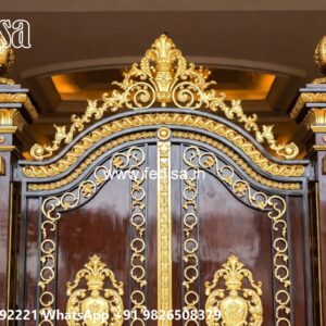 Main Gate Ka Design, Steel Gate Main Gate Ms Gate Fabrication | Entrance Gates Design