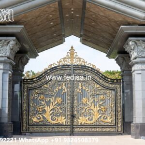 Compound Grill Design, Modern Front Gate Design 2026 Ms Gate Fabrication | Entrance Gates Design
