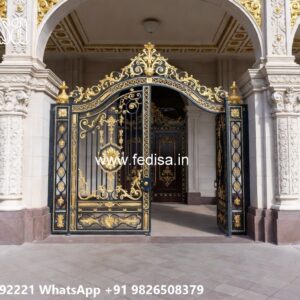 Gate Roof Design, Herringbone Gate Ms Gate Fabrication | Entrance Gates Design