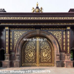 Simple Grill Gate Design, Boundary Gate Ke Design Ms Gate Fabrication | Entrance Gates Design
