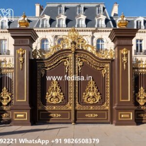 Ghar Ka Gate Ka Design, Covered Gate Design Ms Gate Fabrication | Entrance Gates Design