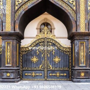 Gate Roof Design, Modern Steel Main Gate Design Ms Gate Fabrication | Entrance Gates Design