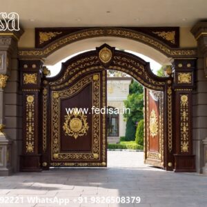 Compound Grill Design, Antique Gate Design Ms Gate Fabrication | Entrance Gates Design