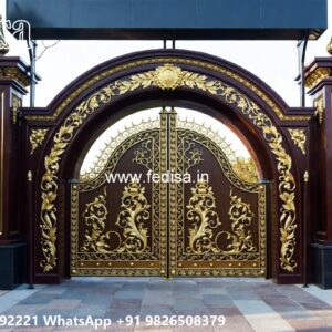 Home Gate Design 2118, Compound Design Gate Ms Gate Fabrication | Entrance Gates Design