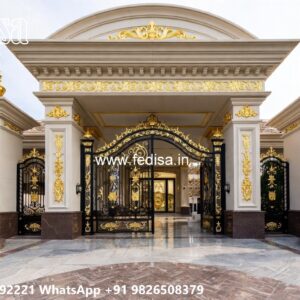 Gate Post Design, New Design Grill Gate Ms Gate Fabrication | Entrance Gates Design