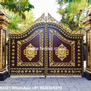 Simple Grill Gate Design, Ordinary Gate Design Ms Gate Fabrication | Entrance Gates Design