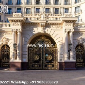 Compound Grill Design, Industrial Sliding Gate Design Ms Gate Fabrication | Entrance Gates Design