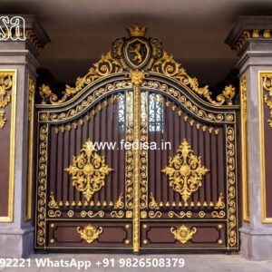 Home Gate Design 2121, Main Gate Construction Design Ms Gate Fabrication | Entrance Gates Design