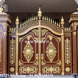 Main Gate Ka Design, Home Main Gate Roof Design Ms Gate Fabrication | Entrance Gates Design