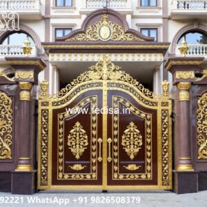 Ghar Ka Gate Ka Design, Iron Main Gate Design For Home Ms Gate Fabrication | Entrance Gates Design