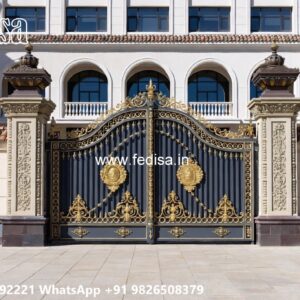 Main Gate Ka Design, Sliding Door For Main Gate Ms Gate Fabrication | Entrance Gates Design