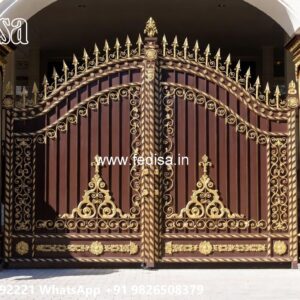 Ghar Ka Gate Ka Design, Iron Folding Gate Design Ms Gate Fabrication | Entrance Gates Design