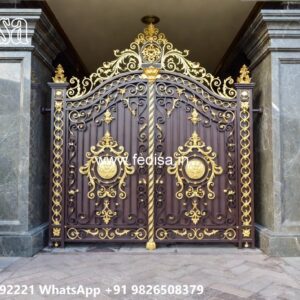 Gate Post Design, 3D Gate Design For Home Ms Gate Fabrication | Entrance Gates Design