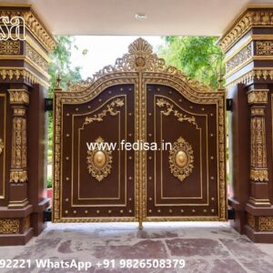 Main Gate Wall Design For Home, Japanese Garden Gate Design Ms Gate Fabrication | Entrance Gates Design