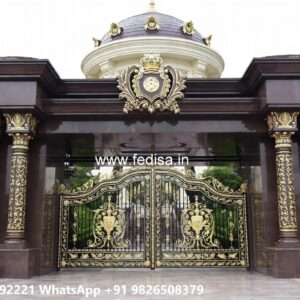 Main Gate Ka Design, Fancy Sliding Gate Ms Gate Fabrication | Entrance Gates Design