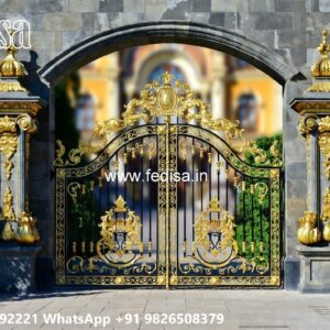 Ghar Ka Gate Ka Design, 5 By 7 Gate Design Ms Gate Fabrication | Entrance Gates Design