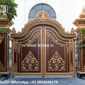 Main Gate Ka Design, Wide Gate Design Ms Gate Fabrication | Entrance Gates Design