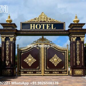 Ghar Ka Gate Ka Design, Single Gate Design For House Ms Gate Fabrication | Entrance Gates Design