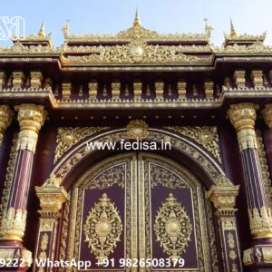 Compound Grill Design, Gol Gate Design Ms Gate Fabrication | Entrance Gates Design