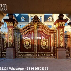 Modern Iron Gate Design, Fancy Wrought Iron Gates Ms Gate Fabrication | Entrance Gates Design