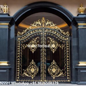 Compound Grill Design, Gate Design New Iron Ms Gate Fabrication | Entrance Gates Design