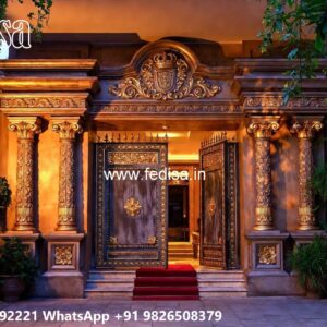 Main Gate Wall Design For Home, Laser Cutting Sheet Gate Design Ms Gate Fabrication | Entrance Gates Design