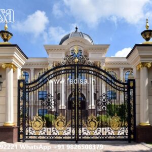 Ghar Ka Gate Ka Design, Iron Bar Gate Design Ms Gate Fabrication | Entrance Gates Design