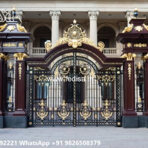 Compound Grill Design, Front Gate Sliding Design Ms Gate Fabrication | Entrance Gates Design