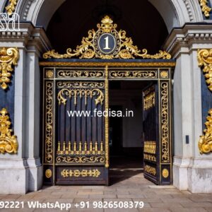 Gate Post Design, Latest Grill Gate Design Ms Gate Fabrication | Entrance Gates Design